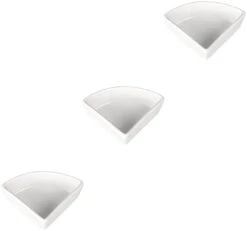 Iplusmile 3 Pcs Hamster Feeding Bowl Triangle Rabbit Water Bottle Cage For Rabbits Doggie Water Bottle Hamster Bowls Small Animal Water Bottle Hamster Bottle Food Bowl Ceramics Bowl Pink Pet -Pet Care Center 215vDRl9fL. AC