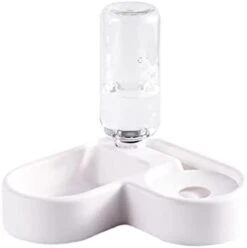 AYUSEA Pet Water Dispenser, Pet Gravity Waterer - Automatiic Refill Water Dispenser Bowl And Food Bowl For Cats Dogs - Prevent From Wet Mouths (Color : Pink) -Pet Care Center 21C6QttZzL. AC