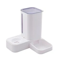 AACARB Cat Water Dispenser, Cat Automatic Feeders Dog Water Dispenser Bottle Supply For Food Feeding Drink Large Capacity Bowl Device Pet Supplies (Size : ROXO)