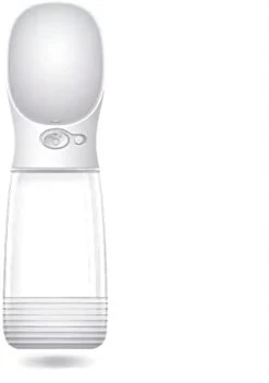 AACARB Cat Water Dispenser, Dog Portable Water Bottle Travel Pet Drinker Leak Proof Dog Bowl Supply Food Outdoor Cat Walking Drinking Bottle Dogs Feeder (Color : White) -Pet Care Center 21KkGaIhVyL. AC 1
