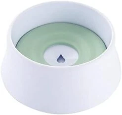 AACARB Cat Water Dispenser, Pet Cat Dog Water Bowl Floating Bowl Slow Water Feeder Drink Dispenser Anti-Overflow Pet Fountain 1200ml Splash-Free Water Bowl (Color : Green) -Pet Care Center 21L6NfLcWFL. AC