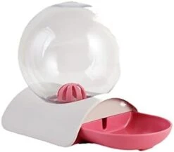 AYENCI Cat Automatic Water, Automatic Slow Water Bottle Dog Bowl Large Elevated Milk Automatic Pet Feeder Cat Food Dispenser Dog Supplies (Color : Pink) -Pet Care Center 21MR k9IkL. AC