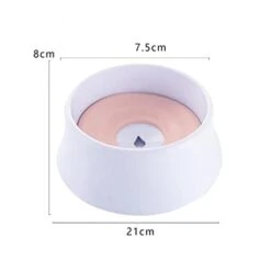 AACARB Cat Water Dispenser, Pet Cat Dog Water Bowl Floating Bowl Slow Water Feeder Drink Dispenser Anti-Overflow Pet Fountain 1200ml Splash-Free Water Bowl (Color : Green) -Pet Care Center 21XFMd1VDfL