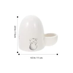 NOGRAX Bird Accessories Hamster Water Feeder Automatic Pet Waterer Feeder Ceramic Small Animal Bowl Pet For Hamster Hedgehog Chinchilla Guinea Pig Hamster Accessories Feeder -Pet Care Center 21dQK34rt2L