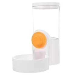 Ipetboom Cat Food Dispenser Guinea Pig Food Bowl Rabbit Water Bowl, 1 Pc Rabbit Drinking Water Rabbit Water Dispenser Hanging Water Dispenser For Small Animals Cat Waterer Ferret Food