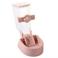AYENCI Cat Automatic Water, Fixed Rabbit Dispenser Bowl Puppy Pet Automatic Water Bottle Pet Feeder Cage Hanging Bowls Food Container