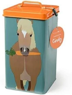 Burgon & Ball Creaturewares GCR/Dog Pet Food Storage Tin The Rabble' Dog, Grey, 16.5 X 11 X 20 Cm -Pet Care Center 3102QbyCQyL. AC