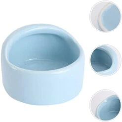 BAFAFA Portable Dog Water Bottle Water Bowl Hamster Rabbit Reptile Bowls Pet Supplies Dish Guinea Food Cage Glider Bottle Sugar Hedgehog Treats Bath Ceramic Sand Feeder (Size : OneColor) -Pet Care Center 3108rqyLyDL. AC