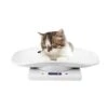 Ahdaskoo Digital Pet Scale,Max 33 Lbs LCD Display Small Animal Scale,g / Ml / Lb /oz,Multifunction Non‑slip Kitchen Food Scale For Hamster Kitten Puppy Hamster Little Bird,White -Pet Care Center 310sRaduTxL