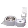AYENCI Cat Automatic Water, Automatic Pet Water Dispenser, Dog And Cat Feeding Bowl, Silicone Pet Products (Size : B-Gray) -Pet Care Center 313icNPPdZL