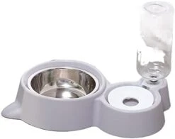 AYENCI Cat Automatic Water, Automatic Pet Water Dispenser, Dog And Cat Feeding Bowl, Silicone Pet Products (Size : B-Gray) -Pet Care Center 313icNPPdZL. AC