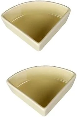 Iplusmile 3 Pcs Hamster Feeding Bowl Triangle Rabbit Water Bottle Cage For Rabbits Doggie Water Bottle Hamster Bowls Small Animal Water Bottle Hamster Bottle Food Bowl Ceramics Bowl Pink Pet -Pet Care Center 316BAkdjAhL. AC