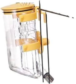 AACARB Cat Water Dispenser, Hanging Cage Pet Water Bottle 350ml Colorful Automatic Drinking Fountain Ball Stainless Steel Cat Dog Accessories (Size : Blue) -Pet Care Center 317Om0E7w4L. AC