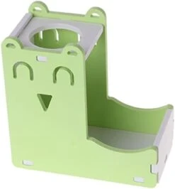 AYENCI Cat Automatic Water, Small Pet Water Bottle Holder Hamster Rabbit Food Feeder Dispenser Nest Toy (Color : Green) -Pet Care Center 31D1Nee9H0L. AC