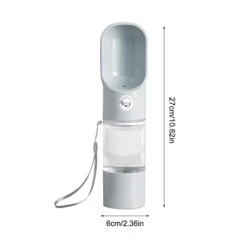 AYENCI Cat Automatic Water, Dog Water Bottle For Walking Portable Puppy Water Dispenser Leak Proof Pet Water Bottle With Drinking Feeder For Outdoor Walking (Color : Gray) -Pet Care Center 31ETLWHGWeL