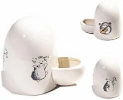 AACARB Cat Water Dispenser, Small Animal Food Dispenser Automatic Ceramic Water Bottle Silent Little Pet Drinking Bottle Feeder (Color : A) -Pet Care Center 31EuTdGuGQL. AC 1