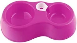 AACARB Cat Water Dispenser, Pet Round Plastic Water Bowl Power Supply Double Bowl Dog Bowl Cat Food Bowl Dog Water Bottle Usable Bowl (Size : Orange) -Pet Care Center 31GNreSQVNL. AC 1