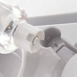 AYENCI Cat Automatic Water, 500ml 2 In 1 Pet Cats Dog Feeder Plastic Pet Dog Food Water Feeder Bowl Food Dispenser Automatic Water Bottle Feeder Pet Product (Color : Gray) -Pet Care Center 31Gw2hYoFML