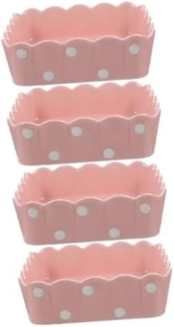 PATKAW 3pcs Bowls Dwarf Chinchilla Guinea Dish Ferret Dot Feeders Bowl Glider Pet Dispenser Bunny Small Feeding For Anti-Turning Pattern Animal Gerbil Animals Water Feeder Hedgehog -Pet Care Center 31KAGnEaNgL. AC