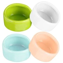 Balacoo Hamster Food Dish Small Small Animal Food Water Bowl: Beautiful S, Polished And Smooth, And The Workmanship Is Fine, Good Choices As Cage Decorations.
