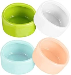 Balacoo Hamster Food Dish Small Small Animal Food Water Bowl: Beautiful S, Polished And Smooth, And The Workmanship Is Fine, Good Choices As Cage Decorations. -Pet Care Center 31LujXp10iL. AC