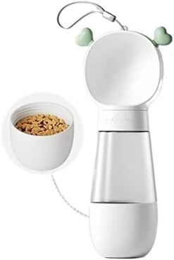 AACARB Cat Water Dispenser, Dog Going Out Water Cup Dog Canteen Portable Accompanying Cup Dog Walking Water Bottle Pet Drinking Water Feeding Water Dispense (Color : Pink) -Pet Care Center 31MGM2gy9oL. AC