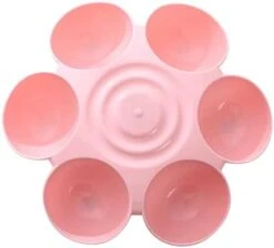 AYENCI Cat Automatic Water, 6 In 1 Dog Bowl Puppy Slow Feeder Dog Bowl Cat Water Bottle Flower Shape Cat Water Feeding Bowl Healthy Diet Dish Pet Accessory (Color : Yellow) -Pet Care Center 31P7oy57eLL. AC