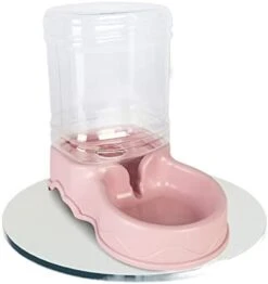 AYENCI Cat Automatic Water, Dog Automatic Feeders Plastic Water Bottle Cat Bowl Feeding And Drinking Dog Water Dispenser Pet Feeding Bowl Pet Supplies (Size : Pink Water) -Pet Care Center 31SXabqYvL. AC