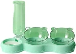 AYENCI Cat Automatic Water, Automatic Cat Bowl Pet Dog Bowl Feeder With Water Supply (Size : Dark Bule) -Pet Care Center 31T398m8whL. AC