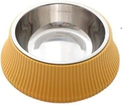 AYENCI Cat Automatic Water, Double Square Round Pet Bowl,pet Food And Water Feeder,Made Of Stainless Steel,Dog And Cat Feeding Accessories Kit (Size : Single Bowl Blue02) -Pet Care Center 31YkgAP5ujL. AC