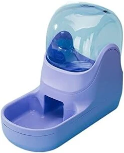 AACARB Cat Water Dispenser, 3.8L Gravity Pet Water Dispenser Cat Automatic Water Feeder Plastic Dog Kettle Food Dispenser Pet Feeding Bowl Dog Cat (Color : Purple) -Pet Care Center 31Z0PKuxMxL. AC