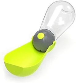 AACARB Cat Water Dispenser, Portable Dog Water Bottle Foldable Pet Feeder Dispenser Water Bottle Outdoor Travel Drinking Pet Dog Drink Bowls Dogs Supplies (Color : Green) -Pet Care Center 31ZTQaMN53L. AC 1