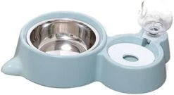 AYENCI Cat Automatic Water, Automatic Pet Water Dispenser, Dog And Cat Feeding Bowl, Silicone Pet Products (Size : B-Gray) -Pet Care Center 31cprZQv3KL. AC