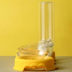 AYENCI Cat Automatic Water, Dog Cat Automatic Drinking Bottle Double Bowl Food Water Feeder Container Dispenser For Puppy Bowl Pet Accessories Dropshipping (Color : Blue) -Pet Care Center 31fcAk1natL