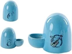 AACARB Cat Water Dispenser, Small Animal Food Dispenser Automatic Ceramic Water Bottle Silent Little Pet Drinking Bottle Feeder (Color : A) -Pet Care Center 31h5M0LecZL. AC 1