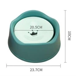 AACARB Cat Water Dispenser, Cat Dog Drink Dispenser Anti-Overflow Pet Non-Wetting Mouth Floating Water Bowl Pet Puppy Drinking Feeder Plastic Water Fountain (Color : Pink) -Pet Care Center 31icWkcDjPL