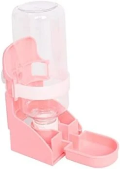 AYENCI Cat Automatic Water, 500ml Small Pet Hamster Automatic FeedersWater Fountain Plastic Rabbit Water Bottle Feeding Bowls Water Dispenser For Hamster (Color : Pink) -Pet Care Center 31jzBACeUEL. AC