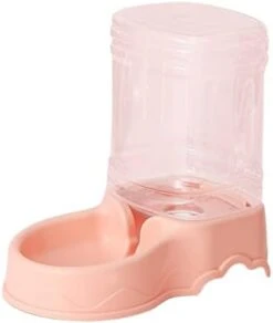 AYENCI Cat Automatic Water, 3.8l Large Capacity Pet Feeding Drinkers Cat Dog Duck Automatic Plastic Feeder Drink Animal Food Bottle Water Dropshipping (Size : Grey Food) -Pet Care Center 31m3Zxf2csL. AC 1