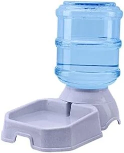 AYENCI Cat Automatic Water, Automatic Pet Cat Feeders 3.8l Plastic Feeders Dog Bowl Water Bottle Large Capacity Food Water Dispenser For Dogs Cat Pet Product (Size : Pink Food Feeder) -Pet Care Center 31oSl6zO0PL. AC