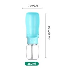 AYENCI Cat Automatic Water, Dog Water Bottle 350ml Dog Travel Water Bottle With Dispenser Drinking Bowl For Outdoor Walking Travelling (Color : Blue) 16 AYENCI Cat Automatic Water, Dog Water Bottle 350ml Dog Travel Water Bottle With Dispenser Drinking Bowl For Outdoor Walking Travelling (Color : Blue) -Pet Care Center 31p6cV1eNVL
