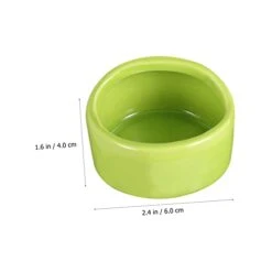 Balacoo Hamster Food Dish Small Small Animal Food Water Bowl: Beautiful S, Polished And Smooth, And The Workmanship Is Fine, Good Choices As Cage Decorations. -Pet Care Center 31pJKmcJnyL