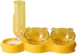 AYENCI Cat Automatic Water, Automatic Cat Bowl Pet Dog Bowl Feeder With Water Supply (Size : Dark Bule) -Pet Care Center 31pixAI p2L. AC