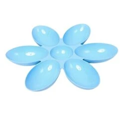 AYENCI Cat Automatic Water, 6 In 1 Pet Food Feeder Bowls Dog Water Bottle Anti Choke Dog Bowl Cat Slow Feeder Healthy Food Diet Dish Pet Supplies (Size : Azul)