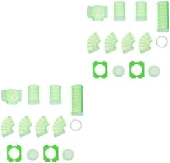 Mipcase Stuffed Animals Dog Cage Dog Cage Hamster Tube Set, Hamster House Rat Cage Accessories Tortoise Habitat Rat Cage Transparent Hamster Cages Hamster Cages Glass Water Bottles -Pet Care Center 31w1LAAhmL. AC