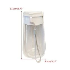 AYENCI Cat Automatic Water, Foldable Dog Water Bottle Leak Proof For Walking Hiking Travel Outdoor Walking White/Blue Outdoor Walking (Color : White) -Pet Care Center 31ylYYwCJjL 1