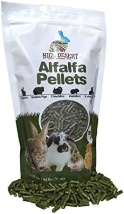 High Desert Delight Alfalfa Pellets: The Holy Grail Of Small Pet Food For Your Furry, Feathered, And Shelled Friends -Pet Care Center 41 d9aZV16L. AC