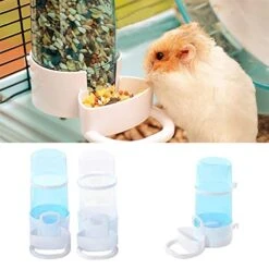 AYENCI Cat Automatic Water, Transparent Automatic Hamster Water Bottle Feeder Guinea Pig Bird Automati Feeding BowelFor Cat Dog Bowl Feeding And Drinking (Color : Transparent) -Pet Care Center 410MpVNsofL