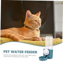 Iplusmile Hamster Pet Cage Cats Pig Hanging Dispenser Bowl Dog Food Guinea Chinchilla Ferret Feeder Bottle Automatic Hedgehog Drinking For Bunny Rabbit Supplies Animal Small Water 3pcs Pets -Pet Care Center 410l6vopP8L