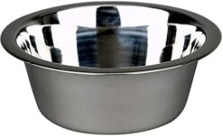 Advance Pet Products Stainless Steel Feeding Bowls, 10-Quart -Pet Care Center 410p3bI0S4L. AC