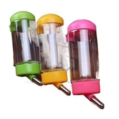 AACARB Cat Water Dispenser, 1pcs 500ml Automatic Pet Drinking Water Supply Water Feeder Bottle For Small Cat Dog Hamster Gerbil Random Color Bottle Product Details (Color : Blue)